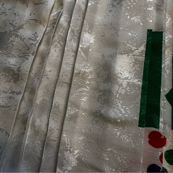 Vintage 60s SET ADKMO Geometric White Shapes Colorful Clown Hosuewife Abstract - Picture 3 of 13